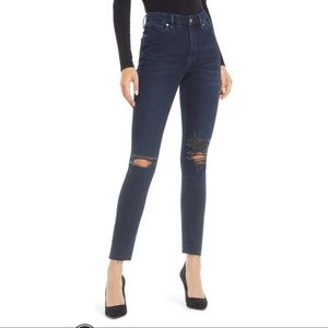 Good American Jeans - Good Legs - Size 8 - Raw Hem